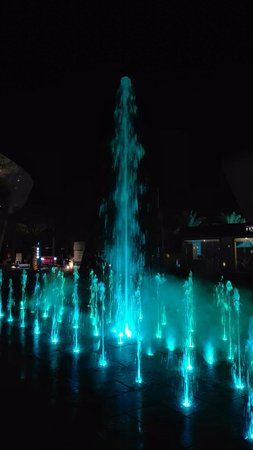 Yas Marina Musical Water Fountain